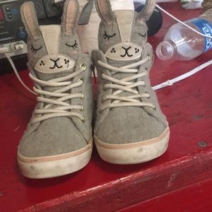 Bunny ear booties